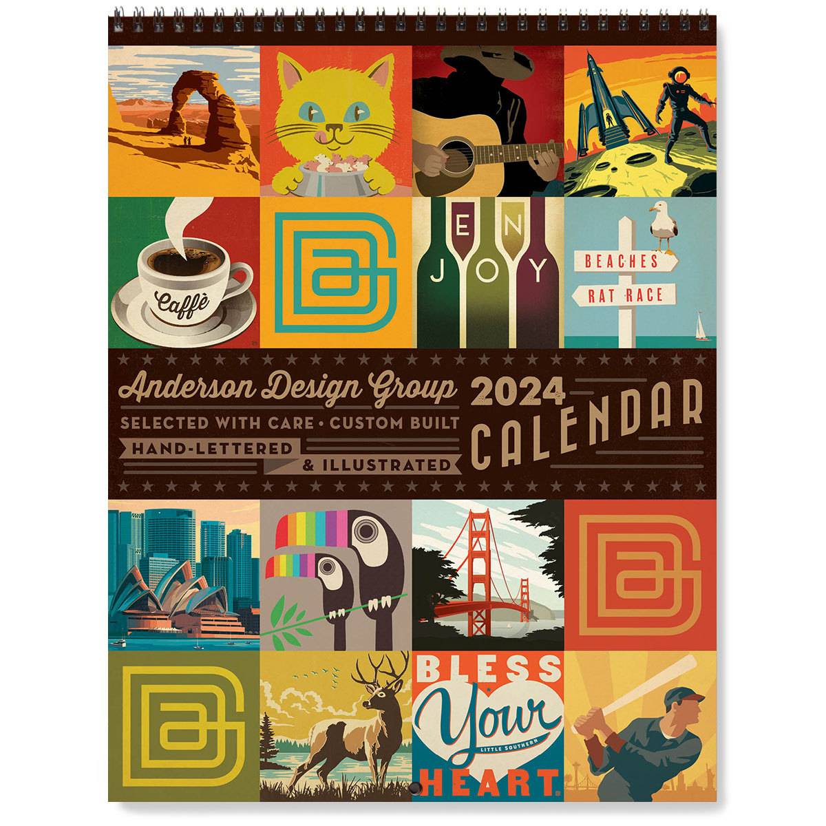 2024 Wall Calendars Anderson Design Group